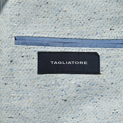 【10%OFFクーポン】TAGLIATORE コットンシルクウール 2Bシングルテーラードジャケット / 1SMD26K｜GUARDAROBA MILANO OFFICIAL STORE