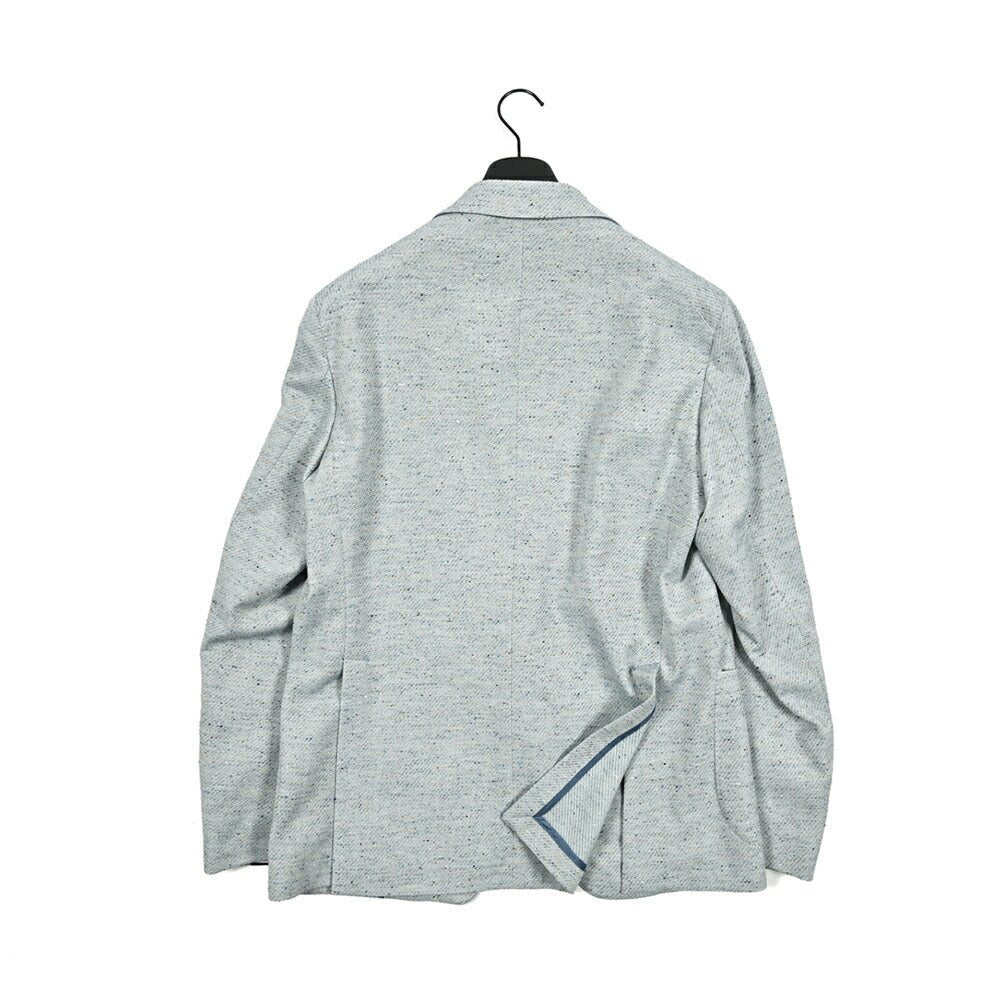 【10%OFFクーポン】TAGLIATORE コットンシルクウール 2Bシングルテーラードジャケット / 1SMD26K｜GUARDAROBA MILANO OFFICIAL STORE