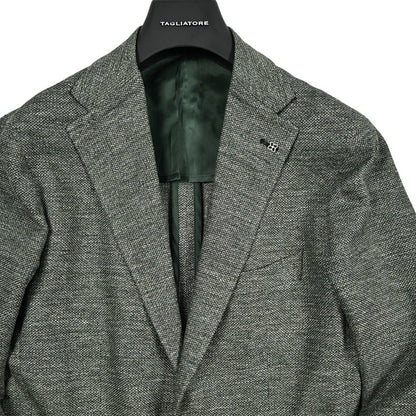 【10%OFFクーポン】TAGLIATORE リネンコットン 2Bシングルテーラードジャケット / 1SMJ22K｜GUARDAROBA MILANO OFFICIAL STORE