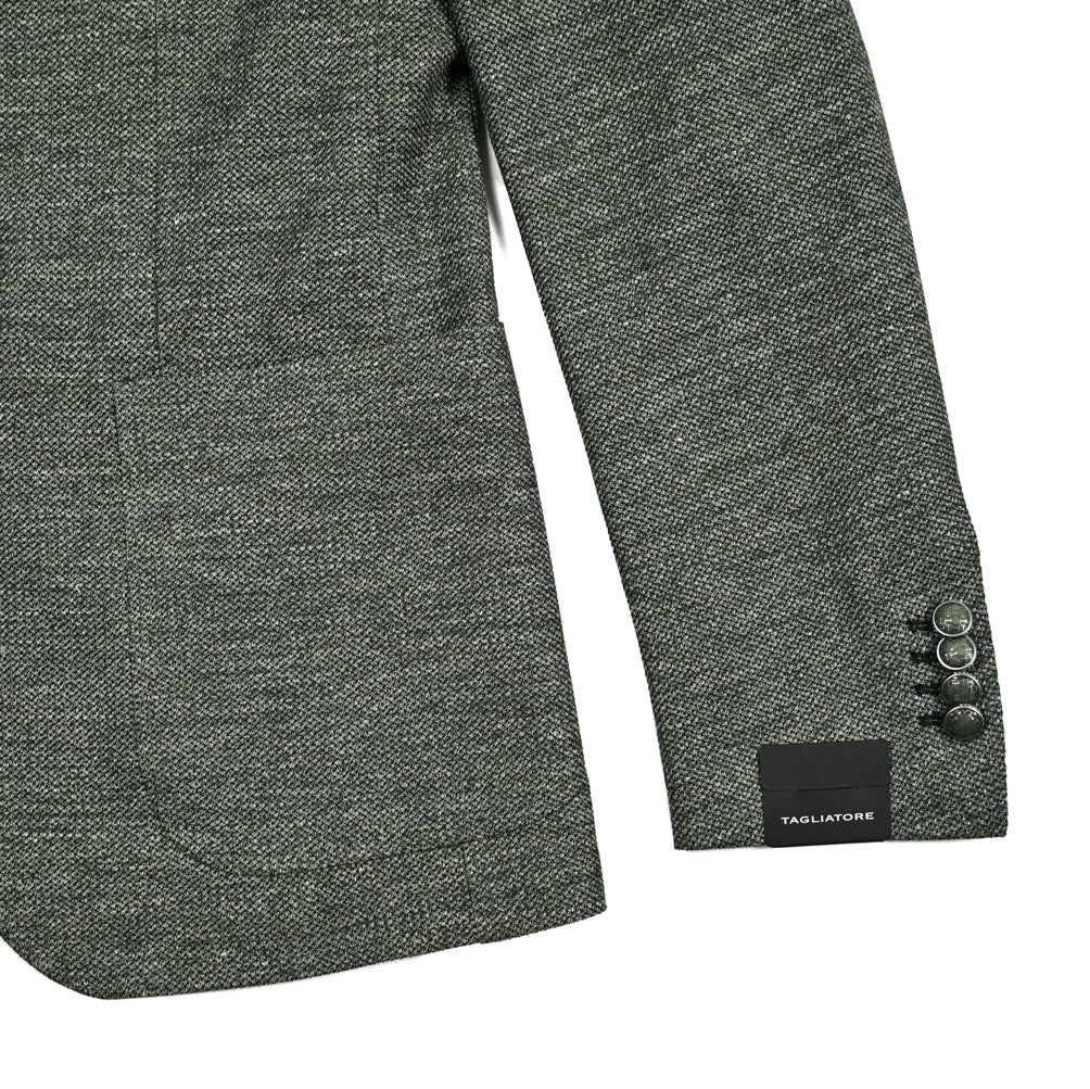 【10%OFFクーポン】TAGLIATORE リネンコットン 2Bシングルテーラードジャケット / 1SMJ22K｜GUARDAROBA MILANO OFFICIAL STORE
