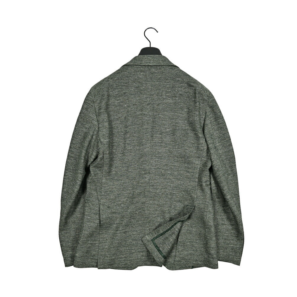 【10%OFFクーポン】TAGLIATORE リネンコットン 2Bシングルテーラードジャケット / 1SMJ22K｜GUARDAROBA MILANO OFFICIAL STORE