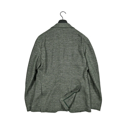 【10%OFFクーポン】TAGLIATORE リネンコットン 2Bシングルテーラードジャケット / 1SMJ22K｜GUARDAROBA MILANO OFFICIAL STORE