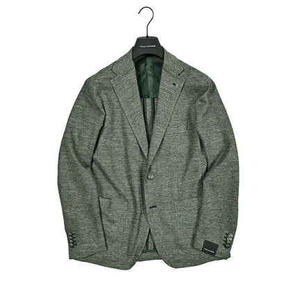 【10%OFFクーポン】TAGLIATORE リネンコットン 2Bシングルテーラードジャケット / 1SMJ22K｜GUARDAROBA MILANO OFFICIAL STORE