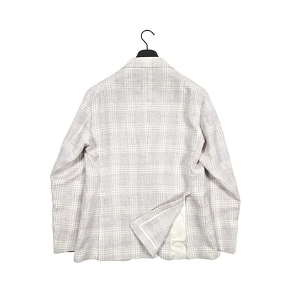 【10%OFFクーポン】TAGLIATORE リネンウール 2Bシングルテーラードジャケット / 1SMS26K｜GUARDAROBA MILANO OFFICIAL STORE