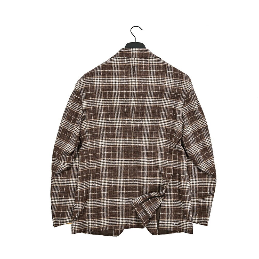 【10%OFFクーポン】TAGLIATORE ウールシルクコットン 2Bシングルテーラードジャケット / 1SVS22K｜GUARDAROBA MILANO OFFICIAL STORE