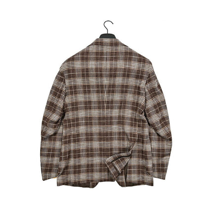 【10%OFFクーポン】TAGLIATORE ウールシルクコットン 2Bシングルテーラードジャケット / 1SVS22K｜GUARDAROBA MILANO OFFICIAL STORE