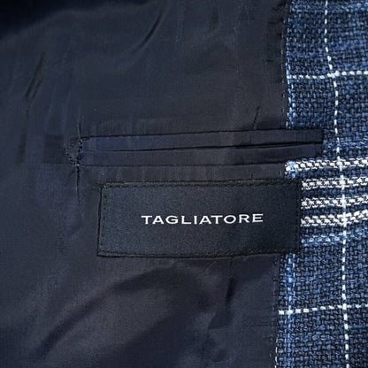 【10%OFFクーポン】TAGLIATORE ウールシルクコットン 2Bシングルテーラードジャケット / 1SVS22K / Exclusive Garment｜GUARDAROBA MILANO OFFICIAL STORE