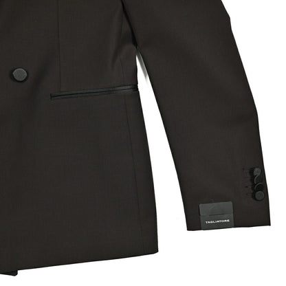 【10%OFFクーポン】TAGLIATORE ストレッチウール 2Bダブルタキシードジャケット / KFBRMARLY｜GUARDAROBA MILANO OFFICIAL STORE