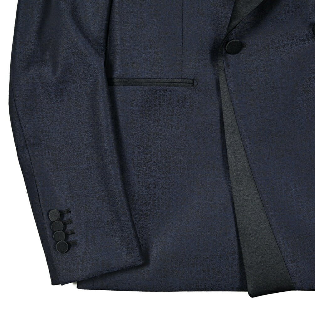 【10%OFFクーポン】TAGLIATORE ストレッチウール 2Bダブルタキシードジャケット / KFBRMARQUISE｜GUARDAROBA MILANO OFFICIAL STORE