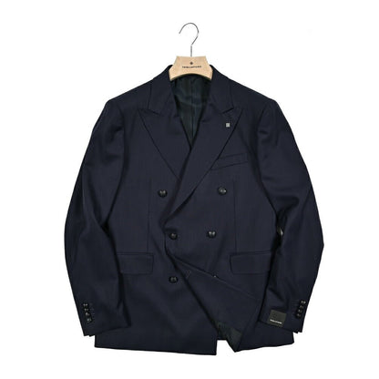 【10%OFFクーポン】TAGLIATORE ストレッチウール 6Bダブルテーラードジャケット / 1FNJ20B｜GUARDAROBA MILANO OFFICIAL STORE