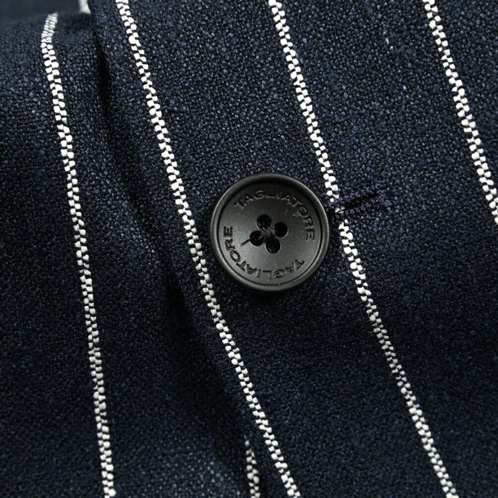 【10%OFFクーポン】TAGLIATORE リネン 6Bダブルテーラードジャケット/ 1SNY10B｜GUARDAROBA MILANO OFFICIAL STORE