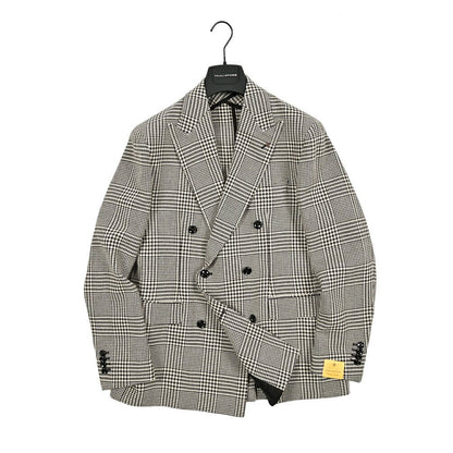 【10%OFFクーポン】TAGLIATORE コットンリネン 6Bダブルテーラードジャケット / 1SNY1B / Exclusive Garment｜GUARDAROBA MILANO OFFICIAL STORE