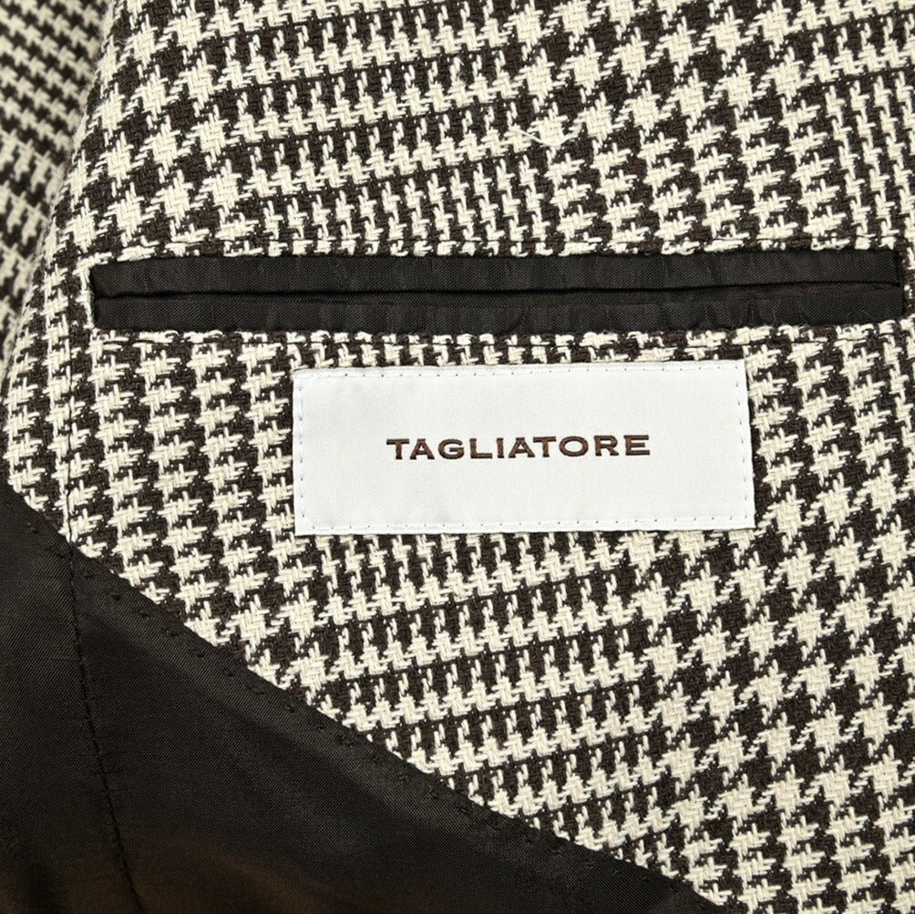 【10%OFFクーポン】TAGLIATORE コットンリネン 6Bダブルテーラードジャケット / 1SNY1B / Exclusive Garment｜GUARDAROBA MILANO OFFICIAL STORE
