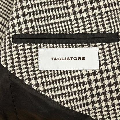 【10%OFFクーポン】TAGLIATORE コットンリネン 6Bダブルテーラードジャケット / 1SNY1B / Exclusive Garment｜GUARDAROBA MILANO OFFICIAL STORE