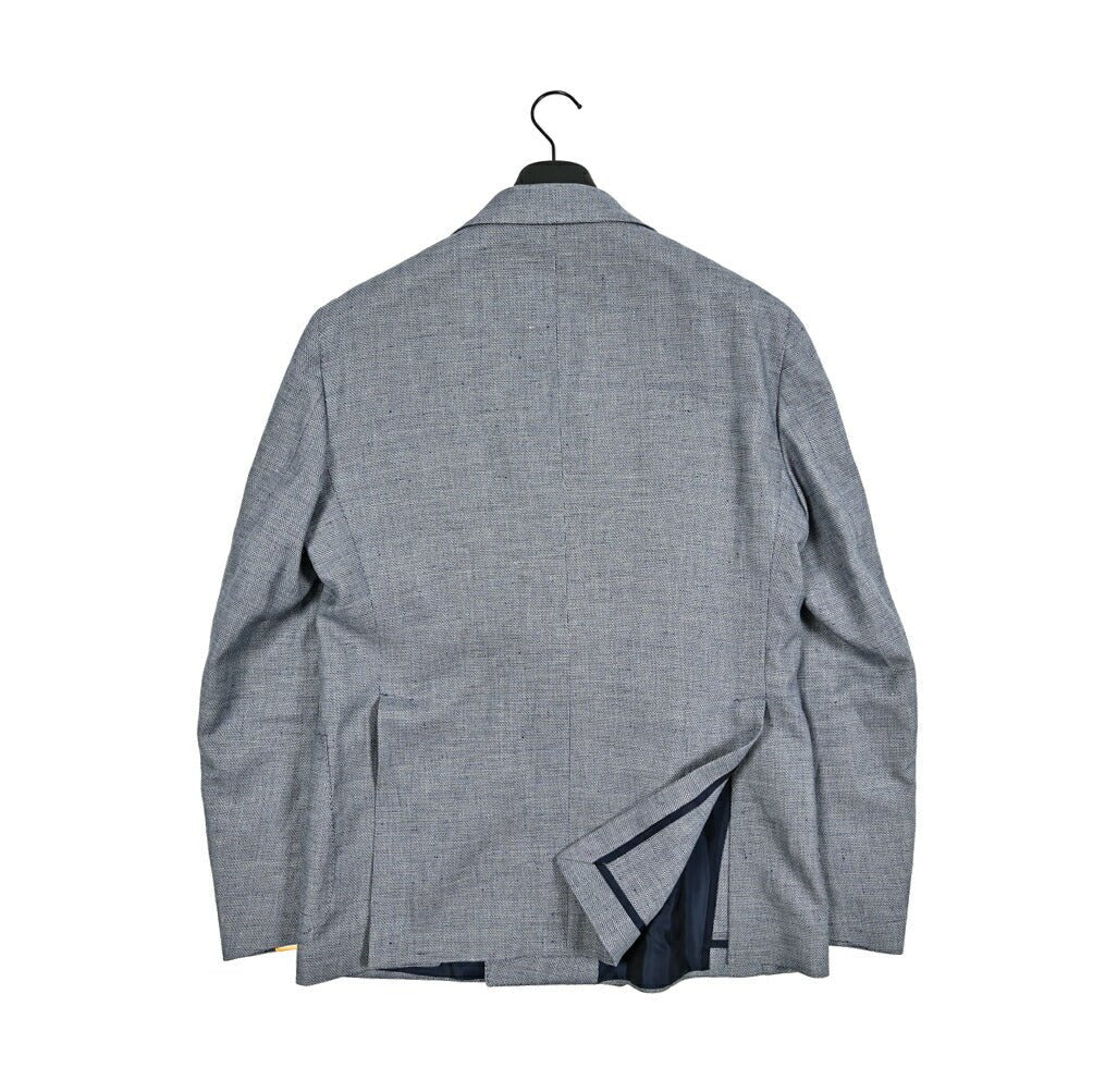 【10%OFFクーポン】TAGLIATORE リネンコットン 6Bダブルテーラードジャケット / 1SVS20K｜GUARDAROBA MILANO OFFICIAL STORE