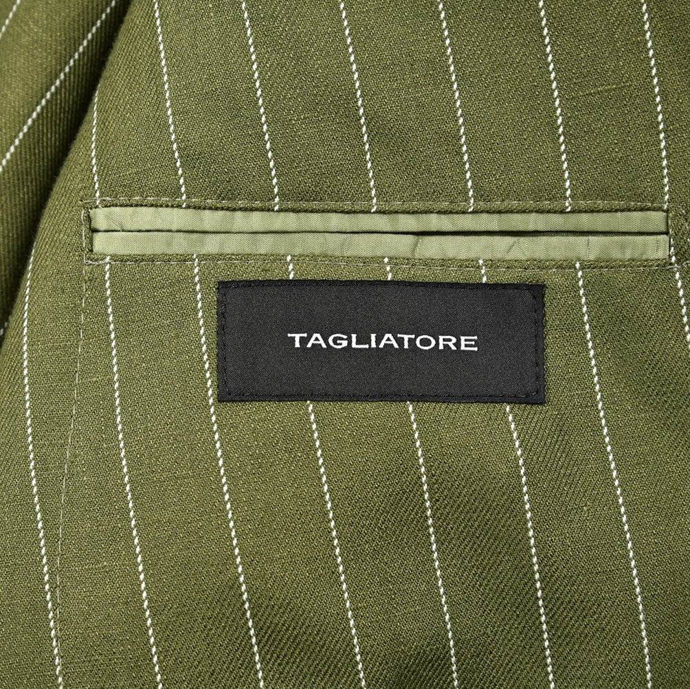 【10%OFFクーポン】TAGLIATORE リネン 6Bダブルテーラードスーツ / 2SNY10BNT｜GUARDAROBA MILANO OFFICIAL STORE