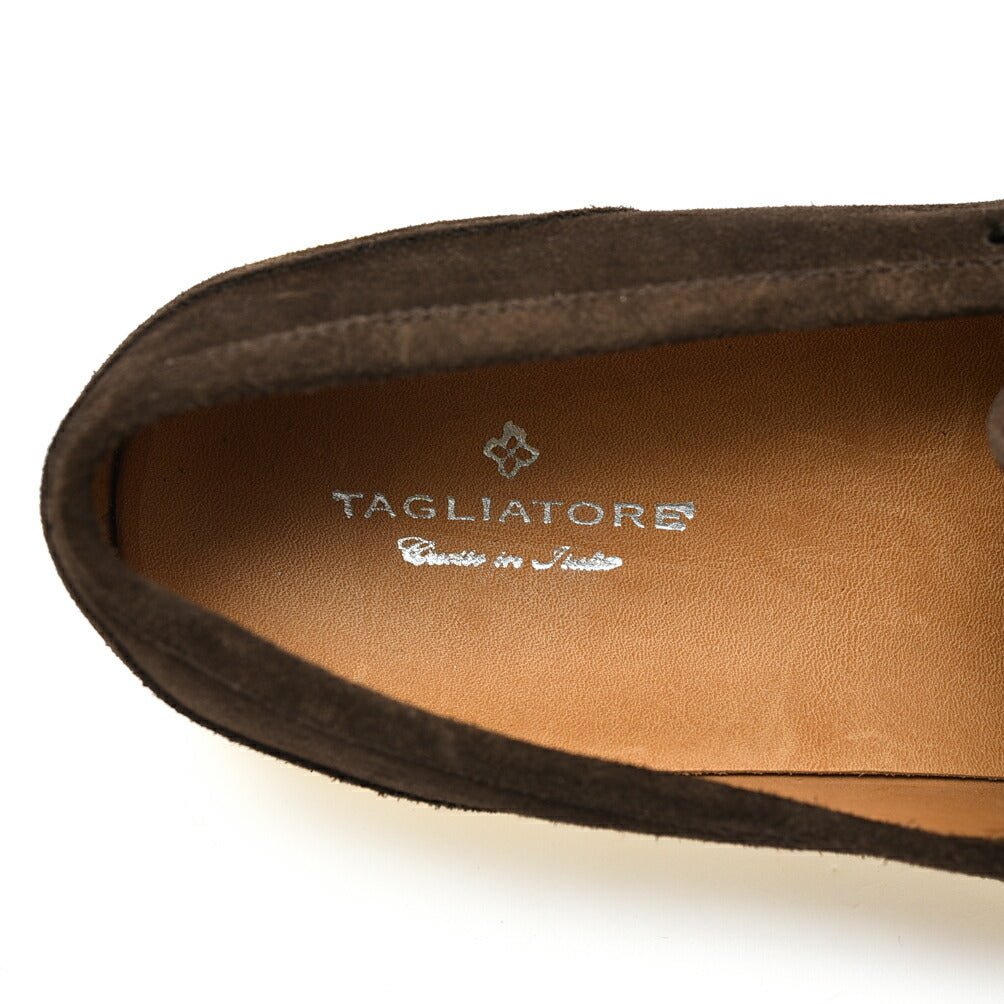 【10%OFFクーポン】TAGLIATORE スエードレザー ローファー｜GUARDAROBA MILANO OFFICIAL STORE