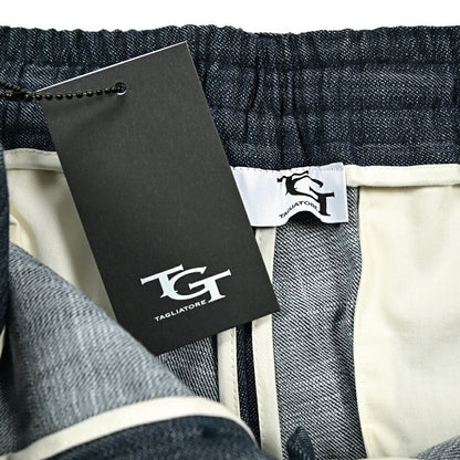 【10%OFFクーポン】TAGLIATORE コットンポリエステル ワンタックデニムショーツ(ハーフパンツ) / B - DONNY｜GUARDAROBA MILANO OFFICIAL STORE