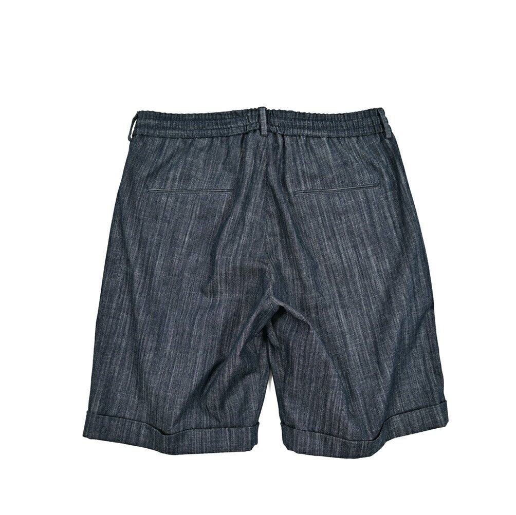 【10%OFFクーポン】TAGLIATORE コットンポリエステル ワンタックデニムショーツ(ハーフパンツ) / B - DONNY｜GUARDAROBA MILANO OFFICIAL STORE