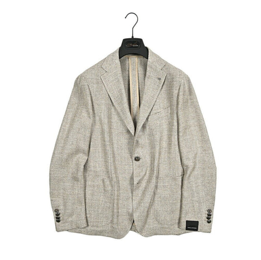 【10%OFFクーポン】TAGLIATORE DAKAR ビスコースリネンポリエステル 2Bシングルテーラードジャケット / G - DAKAR22K｜GUARDAROBA MILANO OFFICIAL STORE