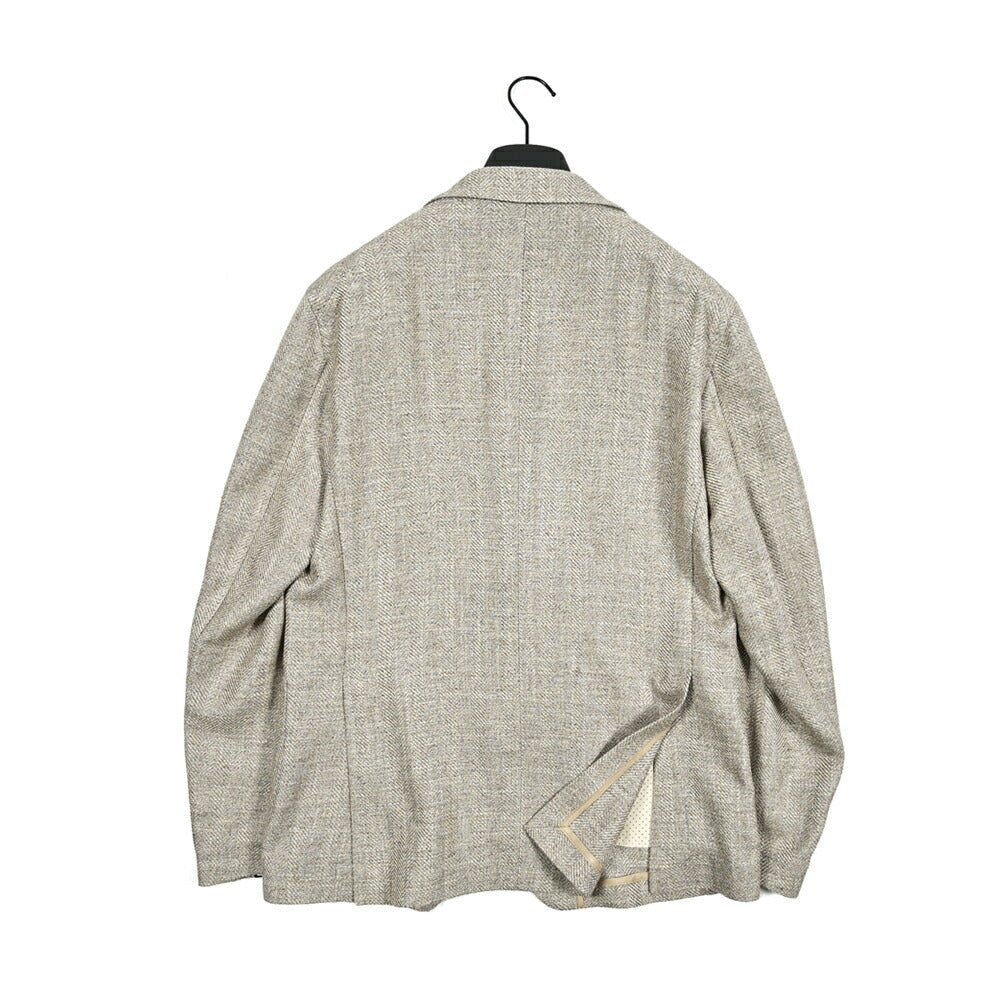 【10%OFFクーポン】TAGLIATORE DAKAR ビスコースリネンポリエステル 2Bシングルテーラードジャケット / G - DAKAR22K｜GUARDAROBA MILANO OFFICIAL STORE