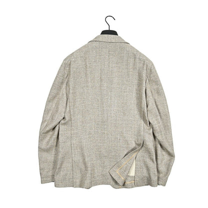 【10%OFFクーポン】TAGLIATORE DAKAR ビスコースリネンポリエステル 2Bシングルテーラードジャケット / G - DAKAR22K｜GUARDAROBA MILANO OFFICIAL STORE