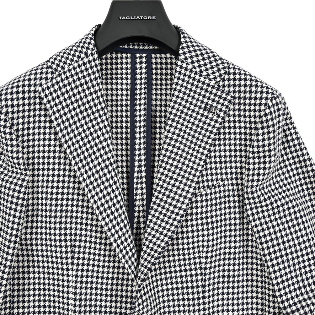 【10%OFFクーポン】TAGLIATORE DAKAR コットンリネン 2Bシングルテーラードジャケット / G - DAKAR22K / Exclusive Garment｜GUARDAROBA MILANO OFFICIAL STORE