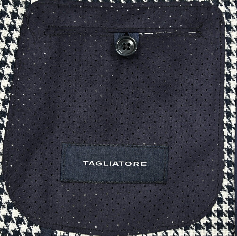 【10%OFFクーポン】TAGLIATORE DAKAR コットンリネン 2Bシングルテーラードジャケット / G - DAKAR22K / Exclusive Garment｜GUARDAROBA MILANO OFFICIAL STORE