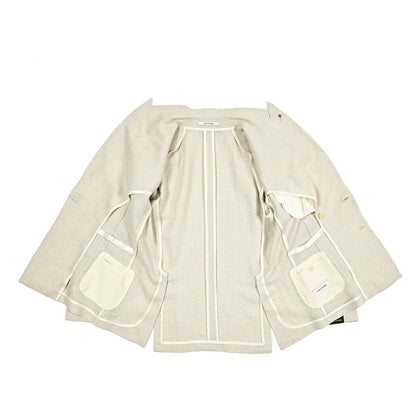 【10%OFFクーポン】TAGLIATORE DARREL ウールリネン 6Bダブルテーラードジャケット / G - DARREL20K｜GUARDAROBA MILANO OFFICIAL STORE
