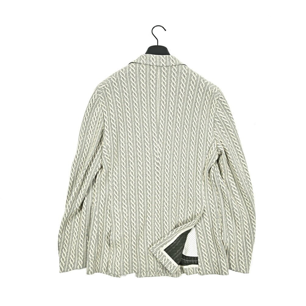 【10%OFFクーポン】TAGLIATORE DARREL ケーブル編みコットン 6Bダブルテーラードジャケット / G - DARREL20K｜GUARDAROBA MILANO OFFICIAL STORE