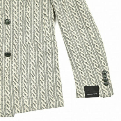 【10%OFFクーポン】TAGLIATORE DARREL ケーブル編みコットン 6Bダブルテーラードジャケット / G - DARREL20K｜GUARDAROBA MILANO OFFICIAL STORE