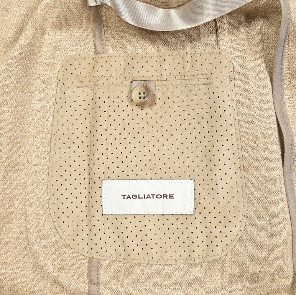 【10%OFFクーポン】TAGLIATORE DARREL リネンコットン 6Bダブルテーラードジャケット / G - DARREL20KJ｜GUARDAROBA MILANO OFFICIAL STORE