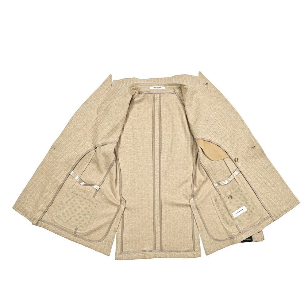 【10%OFFクーポン】TAGLIATORE DARREL リネンコットン 6Bダブルテーラードジャケット / G - DARREL20KJ｜GUARDAROBA MILANO OFFICIAL STORE