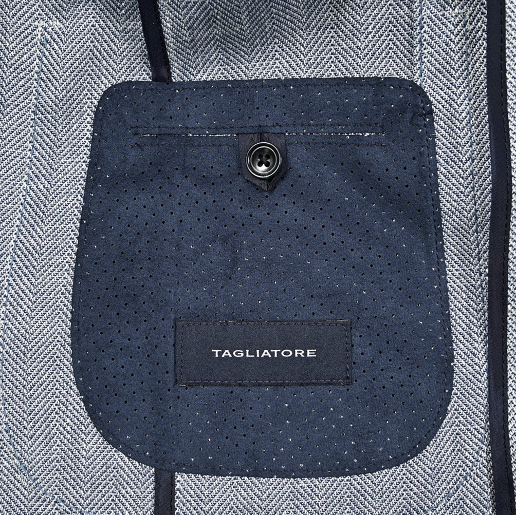 【10%OFFクーポン】TAGLIATORE DERRICK リネンコットン 2Bシングルテーラードジャケット / G - DERRICK26K｜GUARDAROBA MILANO OFFICIAL STORE