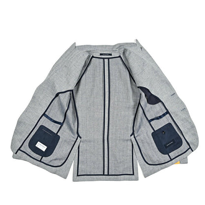 【10%OFFクーポン】TAGLIATORE DERRICK リネンコットン 2Bシングルテーラードジャケット / G - DERRICK26K｜GUARDAROBA MILANO OFFICIAL STORE