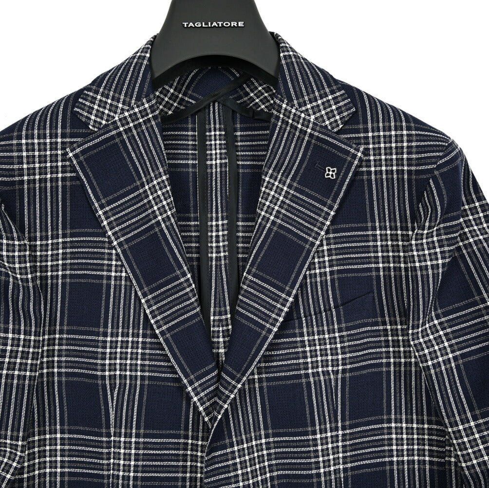 【10%OFFクーポン】TAGLIATORE MONTECARLO ヴァージンウール100% 2Bシングルテーラードジャケット / 1SMC22K / Exclusive Garment｜GUARDAROBA MILANO OFFICIAL STORE