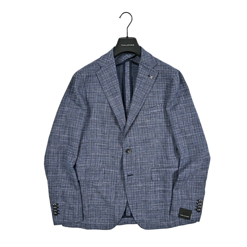 25SS TAGLIATORE MONTECARLO ストレッチウールナイロン 2Bシングルテーラードジャケット / 1SMC22B｜416218｜GUARDAROBA MILANO OFFICIAL STORE