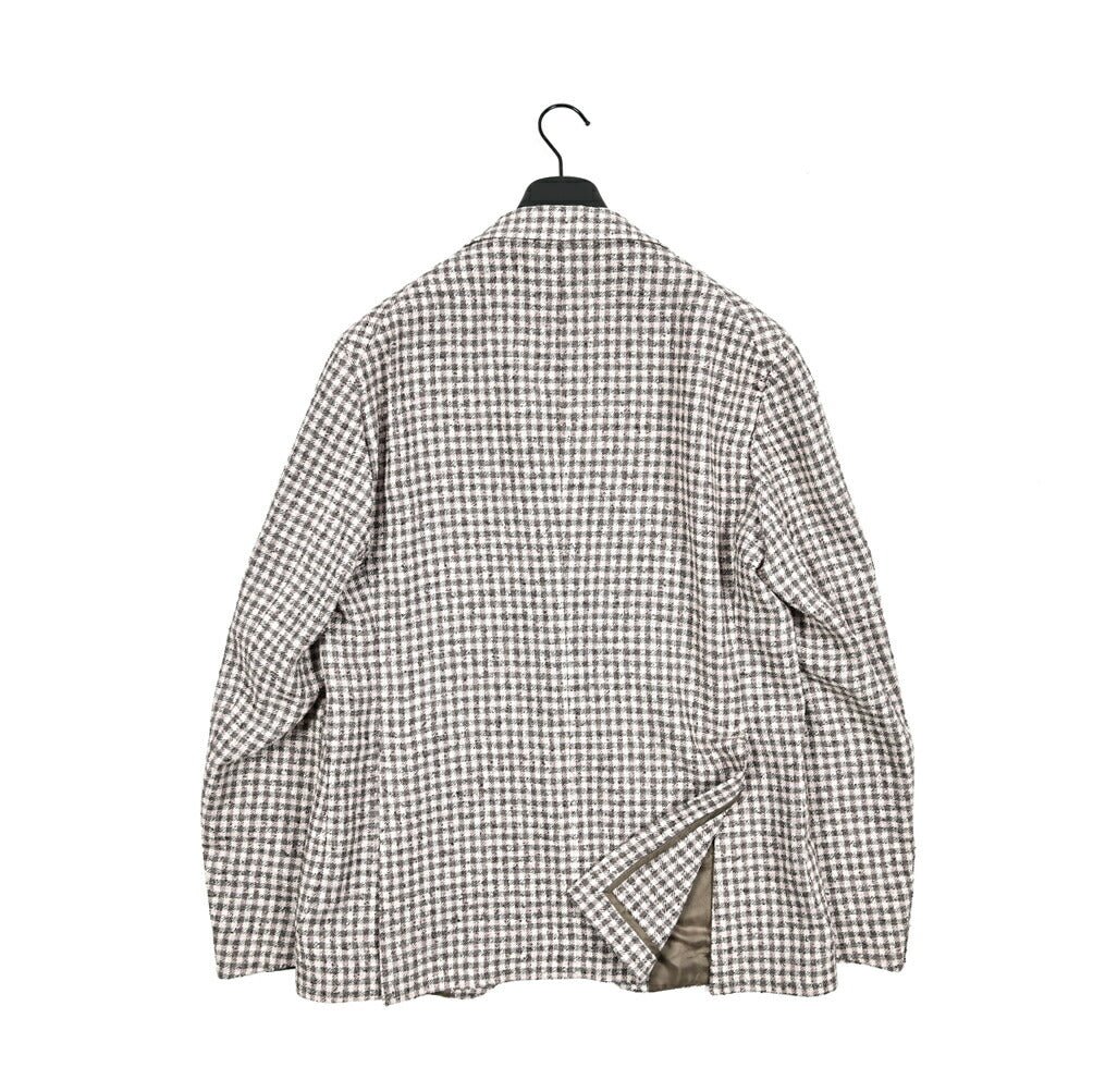 【10%OFFクーポン】TAGLIATORE MONTECARLO リネンコットン 2Bシングルテーラードジャケット / 1SMC22K｜GUARDAROBA MILANO OFFICIAL STORE
