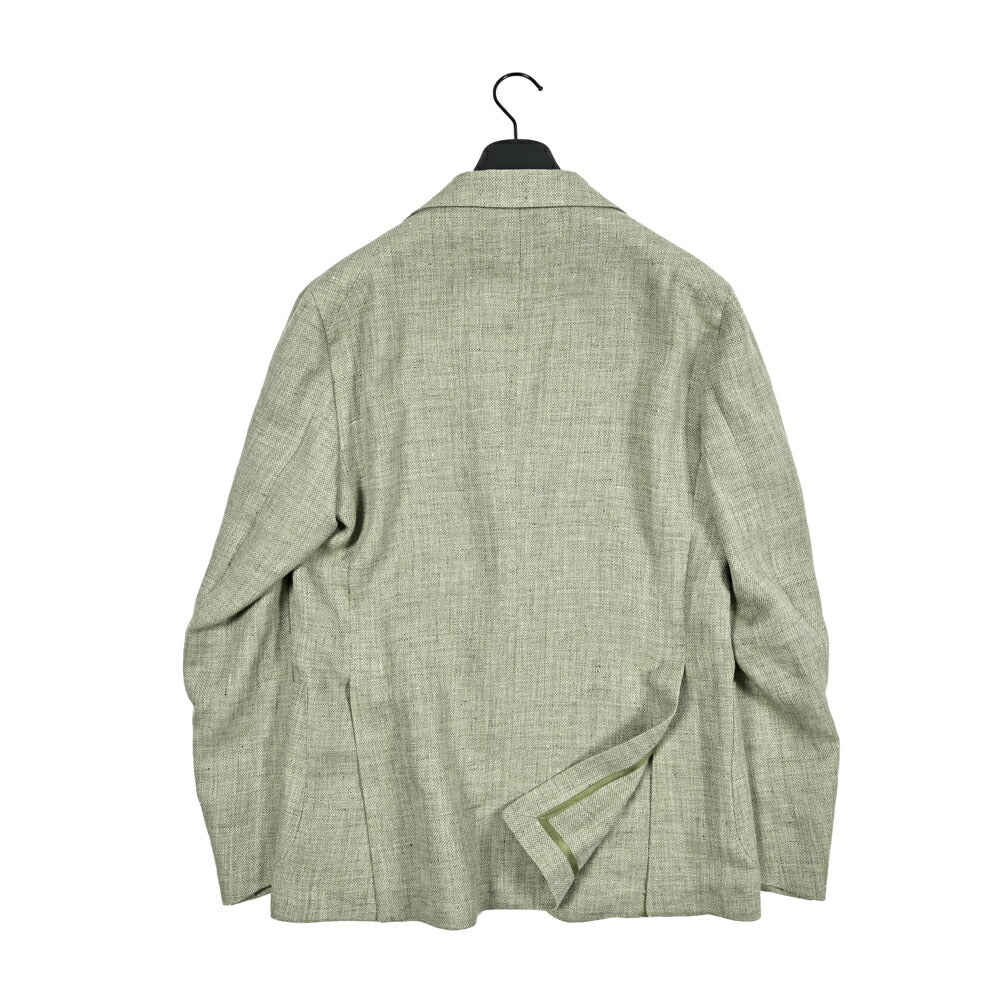 【10%OFFクーポン】TAGLIATORE MONTECARLO リネンウール 2Bシングルテーラードジャケット / 1SMC22K｜GUARDAROBA MILANO OFFICIAL STORE