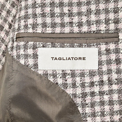 【10%OFFクーポン】TAGLIATORE MONTECARLO リネンコットン 2Bシングルテーラードジャケット / 1SMC22K｜GUARDAROBA MILANO OFFICIAL STORE