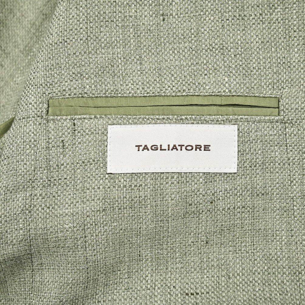 【10%OFFクーポン】TAGLIATORE MONTECARLO リネンウール 2Bシングルテーラードジャケット / 1SMC22K｜GUARDAROBA MILANO OFFICIAL STORE