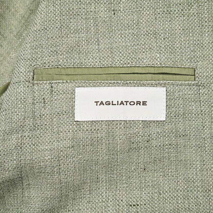 【10%OFFクーポン】TAGLIATORE MONTECARLO リネンウール 2Bシングルテーラードジャケット / 1SMC22K｜GUARDAROBA MILANO OFFICIAL STORE