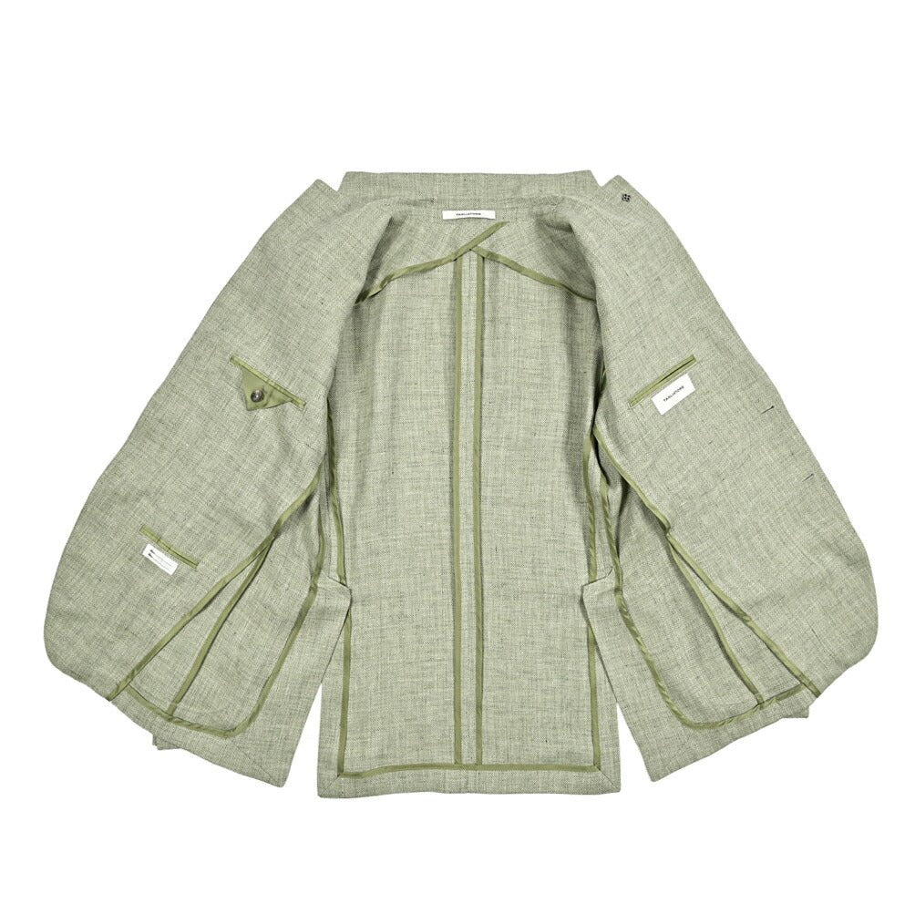 【10%OFFクーポン】TAGLIATORE MONTECARLO リネンウール 2Bシングルテーラードジャケット / 1SMC22K｜GUARDAROBA MILANO OFFICIAL STORE
