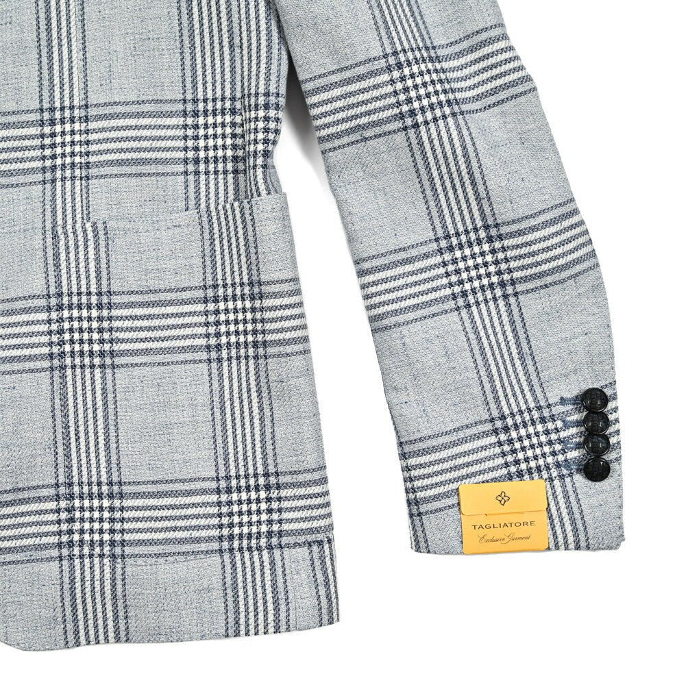 【10%OFFクーポン】TAGLIATORE MONTECARLO リネンコットン 2Bシングルテーラードジャケット / 1SMC22K / Exclusive Garment｜GUARDAROBA MILANO OFFICIAL STORE