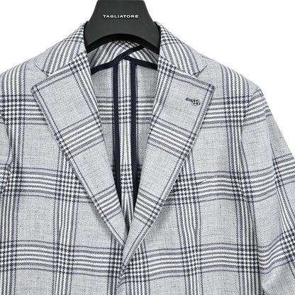 【10%OFFクーポン】TAGLIATORE MONTECARLO リネンコットン 2Bシングルテーラードジャケット / 1SMC22K / Exclusive Garment｜GUARDAROBA MILANO OFFICIAL STORE