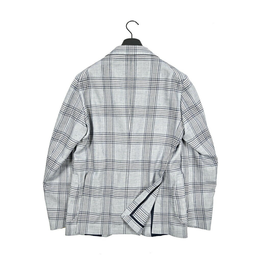 【10%OFFクーポン】TAGLIATORE MONTECARLO リネンコットン 2Bシングルテーラードジャケット / 1SMC22K / Exclusive Garment｜GUARDAROBA MILANO OFFICIAL STORE