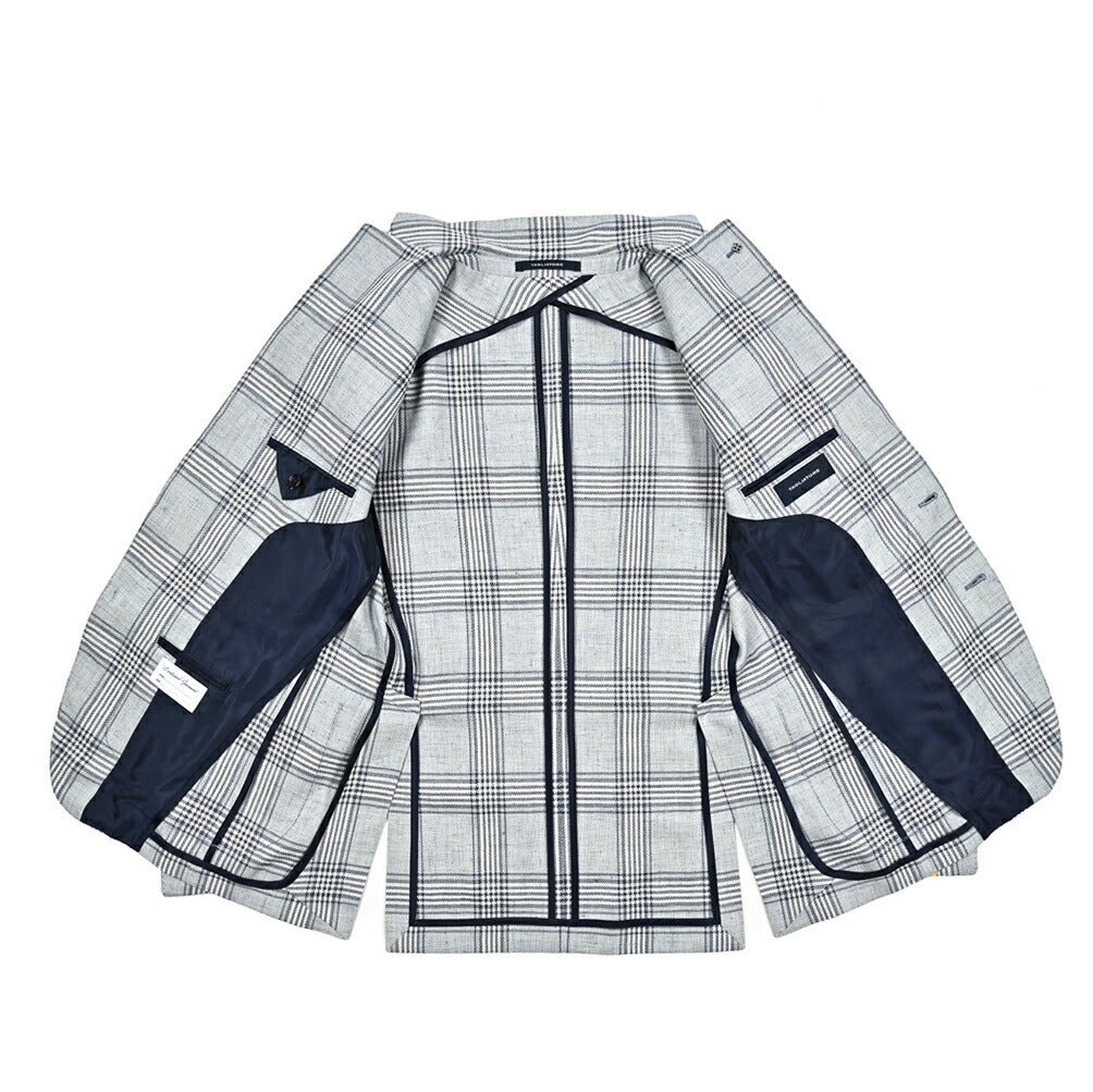 【10%OFFクーポン】TAGLIATORE MONTECARLO リネンコットン 2Bシングルテーラードジャケット / 1SMC22K / Exclusive Garment｜GUARDAROBA MILANO OFFICIAL STORE