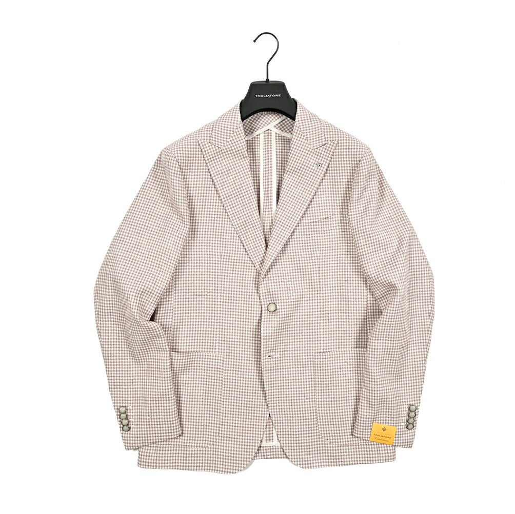 【10%OFFクーポン】TAGLIATORE MONTECARLO リネンコットン 2Bシングルテーラードジャケット / 1SMC26K / Exclusive Garment｜GUARDAROBA MILANO OFFICIAL STORE