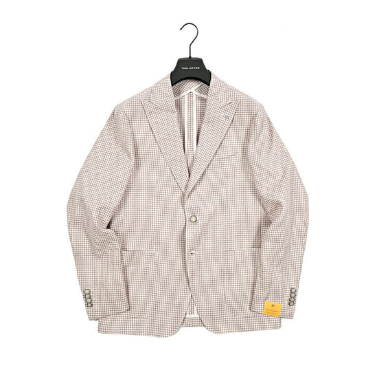 【10%OFFクーポン】TAGLIATORE MONTECARLO リネンコットン 2Bシングルテーラードジャケット / 1SMC26K / Exclusive Garment｜GUARDAROBA MILANO OFFICIAL STORE