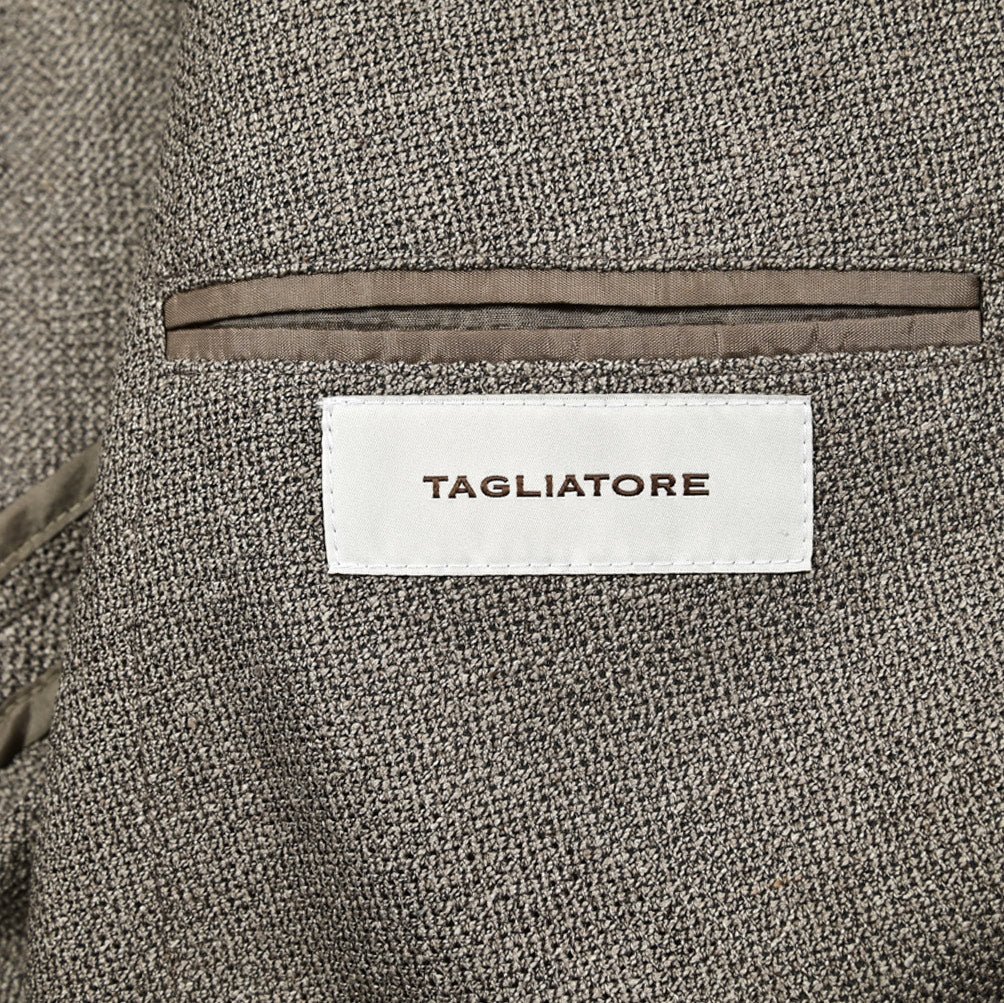 【10%OFFクーポン】TAGLIATORE MONTECARLO シルクヴァージンウール 6Bダブルテーラードジャケット / 1SMC20K｜GUARDAROBA MILANO OFFICIAL STORE